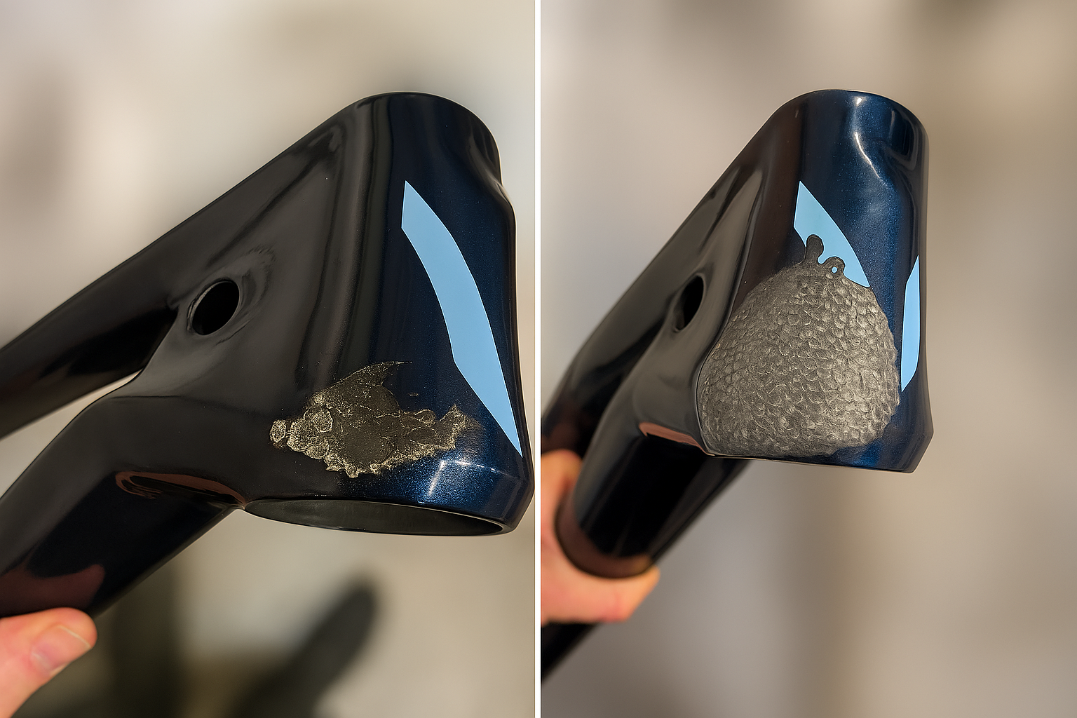 Réparation cadre vélo - Photo 1